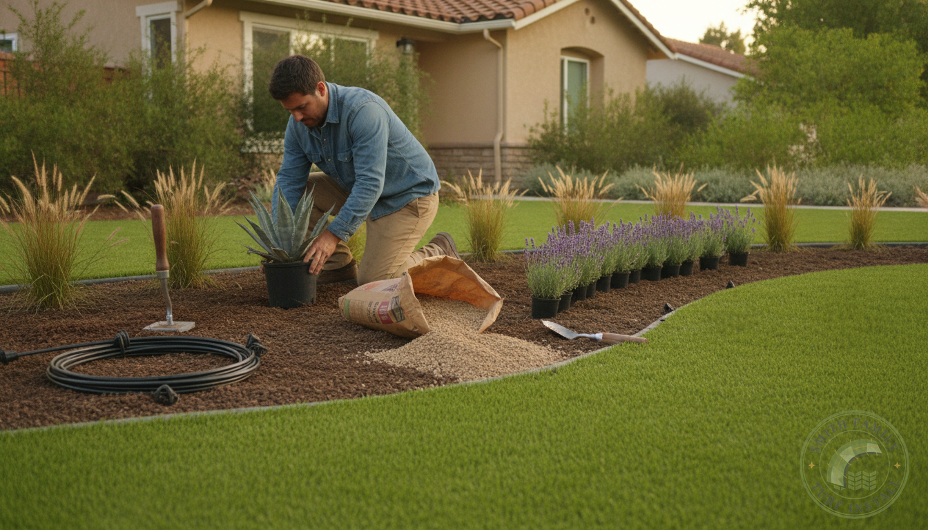 Drought-Tolerant Landscape Installation