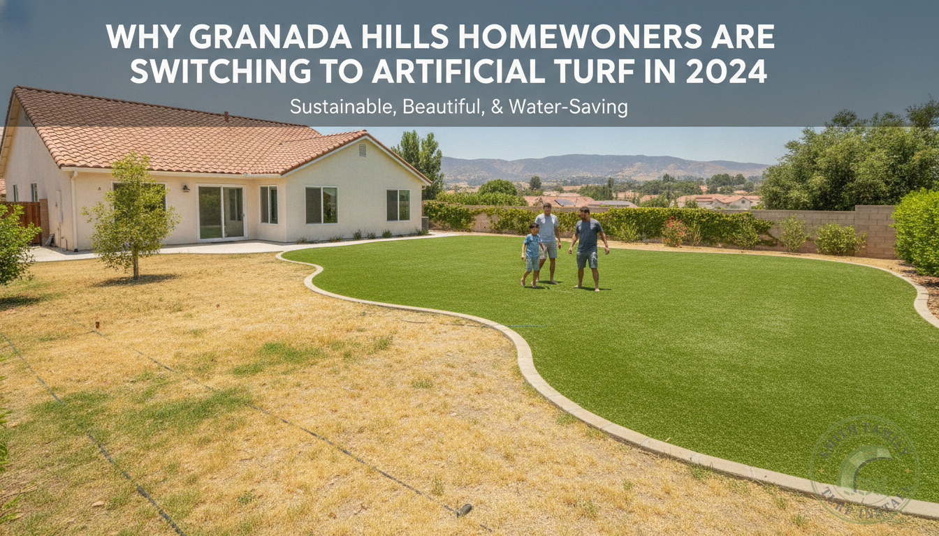Why Granada Hills Homeowners Are Switching to Artificial Turf in 2024